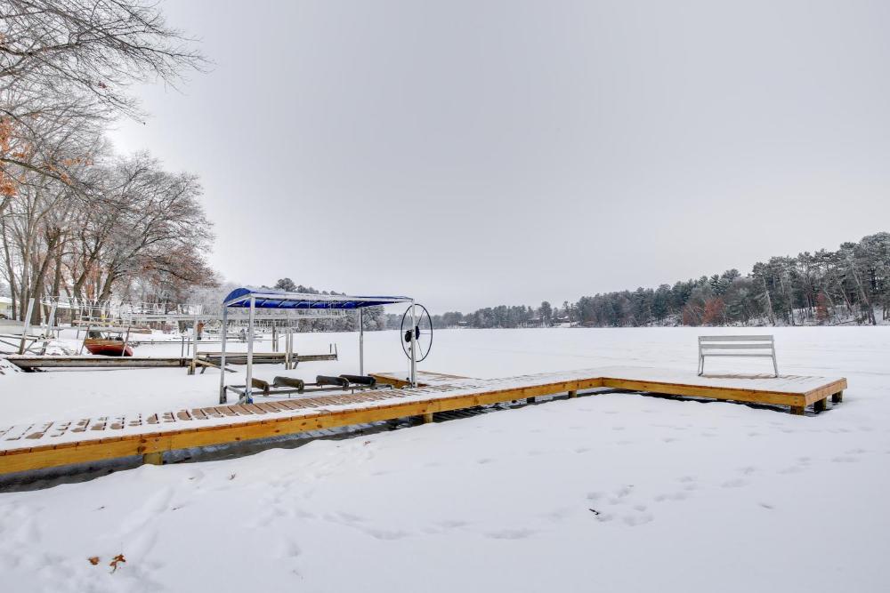 Stylish Chetek Hideaway with Lake and Dock Access!